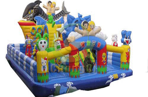 Haier brothers inflatable amusement park